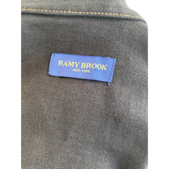 Ramy Brook Jade Dress black Denim size 25 NWT - Picture 13 of 15